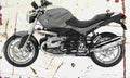 BMW R1200R 2006 Aged Vintage A4 Photo Print