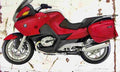BMW R1200RT 2005 Aged Vintage A4 Photo Print