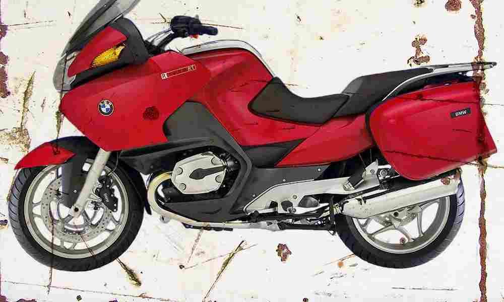 BMW R1200RT 2005 Aged Vintage A4 Photo Print