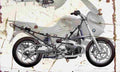 BMW R1200RT naked 2005 Aged Vintage A4 Photo Print