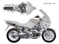 BMW R1200RT naked 2005 motorbike A4 Photo Print