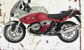BMW R1200ST 2005 Aged Vintage A4 Photo Print