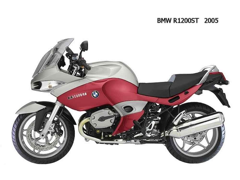 BMW R1200ST 2005 motorbike A4 Photo Print