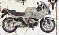 BMW R1200ST c 2005 Aged Vintage A4 Photo Print
