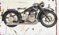 BMW R17 1935 Aged Vintage A4 Photo Print