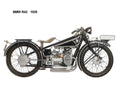 BMW R42 1926 motorbike A4 Photo Print