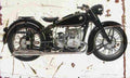 BMW R51 2 1950 Aged Vintage A4 Photo Print