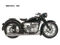 BMW R51 2 1950 motorbike A4 Photo Print