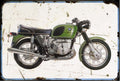 BMW R60 5 1972 Aged 2021 A4 Photo Print