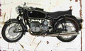 BMW R69S 1961 Aged Vintage A4 Photo Print