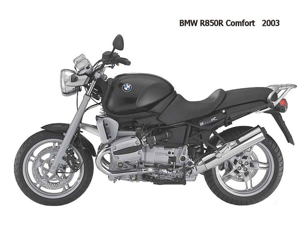 BMW R850R Comfort 2003 motorbike A4 Photo Print
