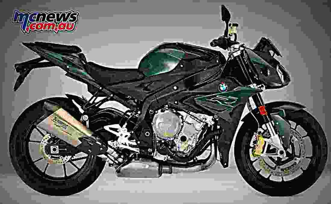 BMW S 1000 R 2017 1 motorbike A4 Photo Print
