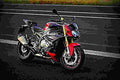 BMW S 1000 R 2017 4 motorbike A4 Photo Print