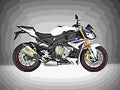 BMW S 1000 R 2018 3 motorbike A4 Photo Print