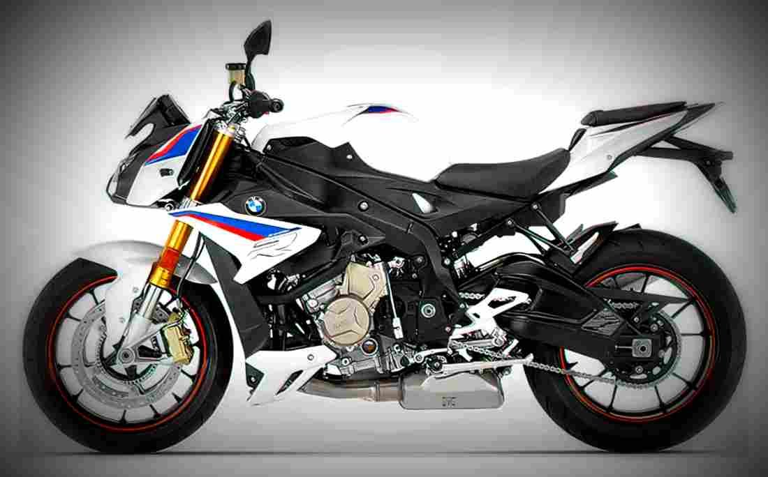 BMW S 1000 R 2018 4 motorbike A4 Photo Print