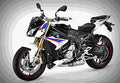 BMW S 1000 R 2019 2 motorbike A4 Photo Print