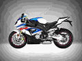 BMW S 1000 RR 2017 4 motorbike A4 Photo Print