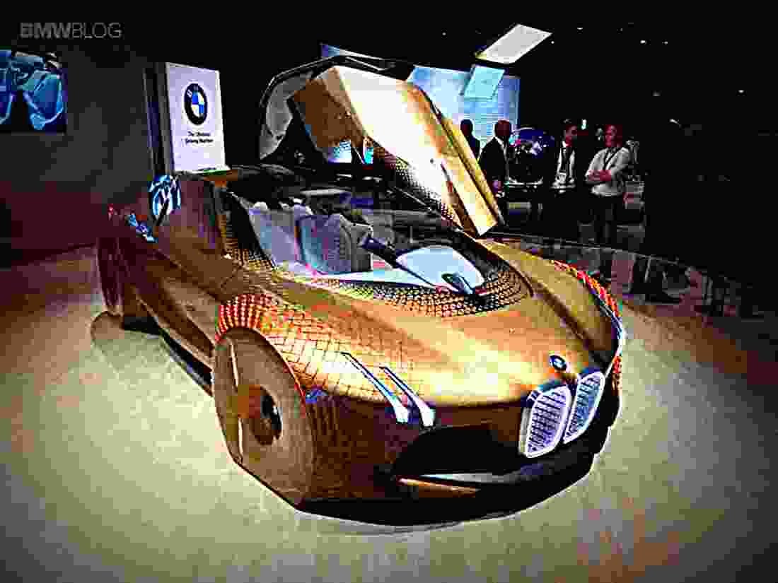 BMW Vision Next 100 2017 2 motorbike A4 Photo Print