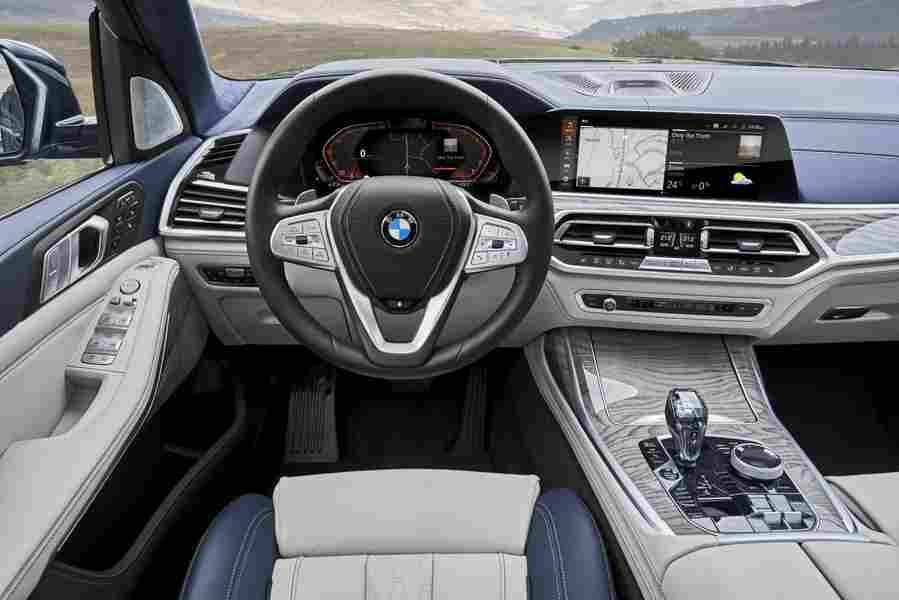 BMW X7 6431 10 Car A4 Photo Print