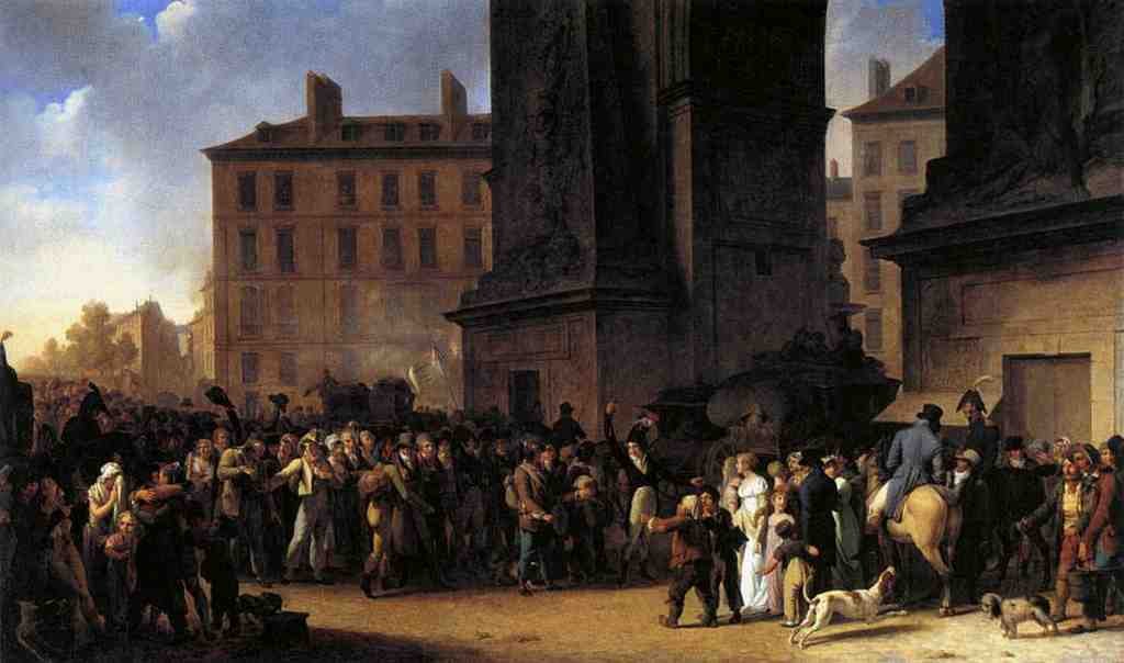 BOILLY Louis Leopold Departure Of The Conscripts In 1807 Art A4 Photo Print UK