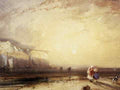BONINGTON Richard Parkes Sunset In The Pays De Caux A4 Photo Print