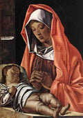 BONSIGNORI Francesco Virgin With Child Art A4 Photo Print UK