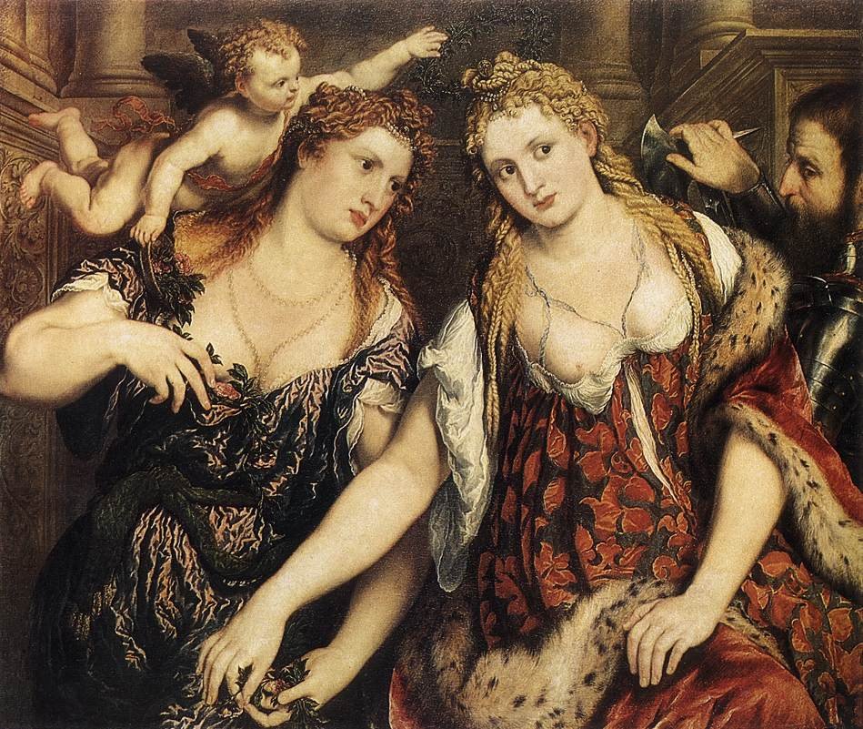 BORDONE Paris Allegory Art A4 Photo Print UK
