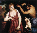 BORDONE Paris Venus And Mars With Cupid Art A4 Photo Print UK