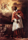 BORGIANNI Orazio St Carlo Borromeo Art A4 Photo Print