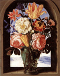 BOSSCHAERT Ambrosius the Elder Bouquet Of Flowers Art A4 Photo Print UK