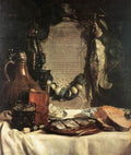 BRAY Joseph de Still Life In Prase Of The Pickled Herring Art A4 Photo Print UK
