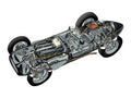 BRM P15 1950 cutaway A4 Photo Print