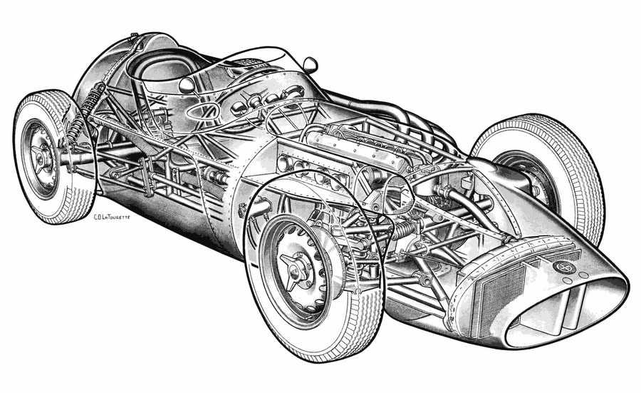 BRM P25 cutaway A4 Photo Print