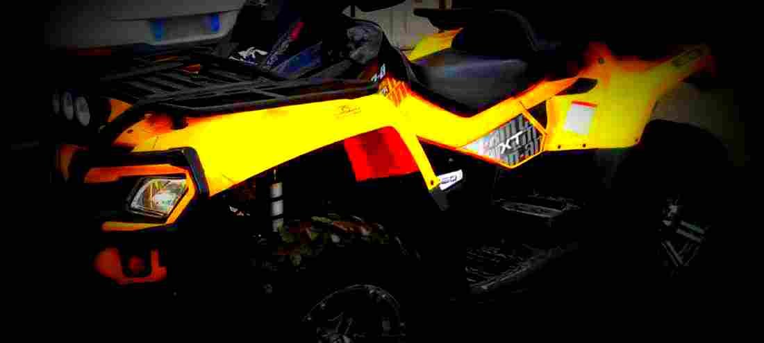 BRP Outlander Max 650 2007 1 632x284 motorbike A4 Photo Print
