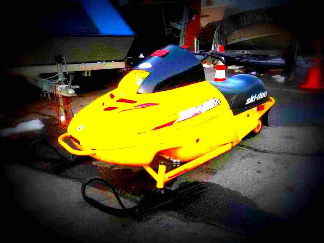 BRP Ski Doo TOURING E 2000 6 motorbike A4 Photo Print