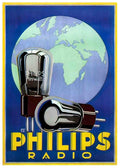 BRRD1003, Philips Radio Pos Advert A4 Photo Print