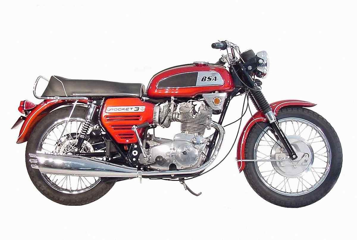 BSA Rocket3 1969 A4 Photo Print