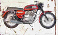 BSA Rocket3 1969 Aged Vintage A4 Photo Print
