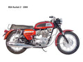 BSA Rocket3 1969 motorbike A4 Photo Print