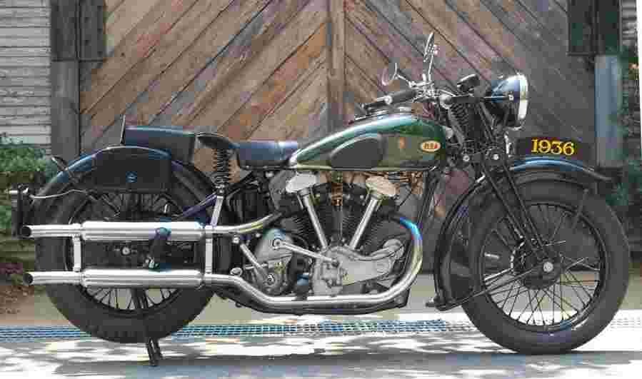 BSA Y13 11188 2 Car A4 Photo Print