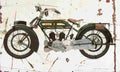 BSA model E 1920 Aged Vintage A4 Photo Print