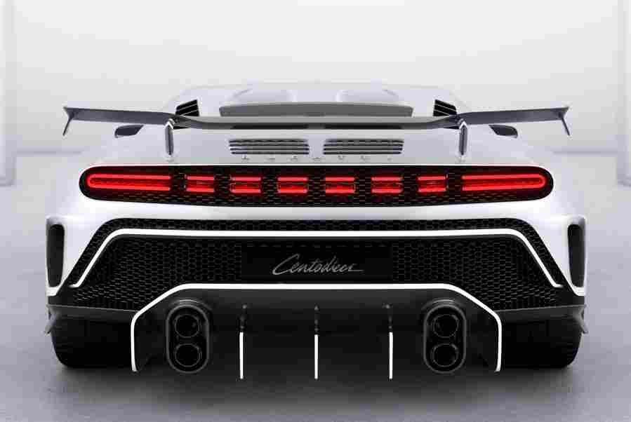 BUGATTI Centodieci 6647 11 Car A4 Photo Print