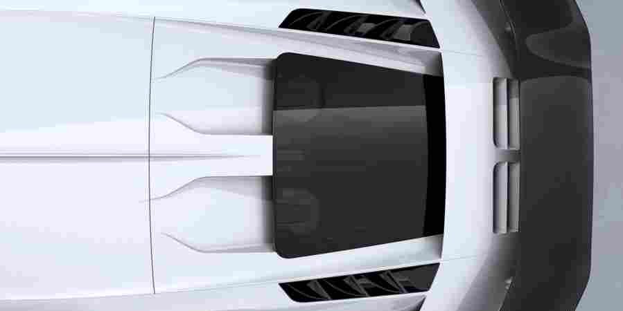 BUGATTI Centodieci 6647 13 Car A4 Photo Print