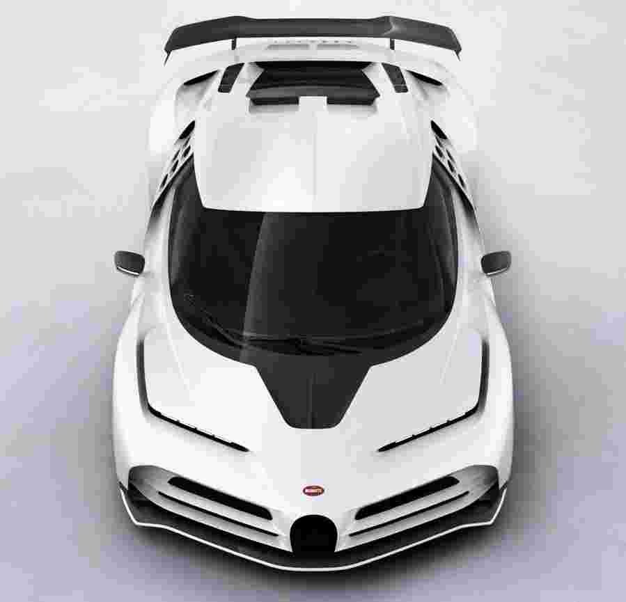 BUGATTI Centodieci 6647 31 Car A4 Photo Print