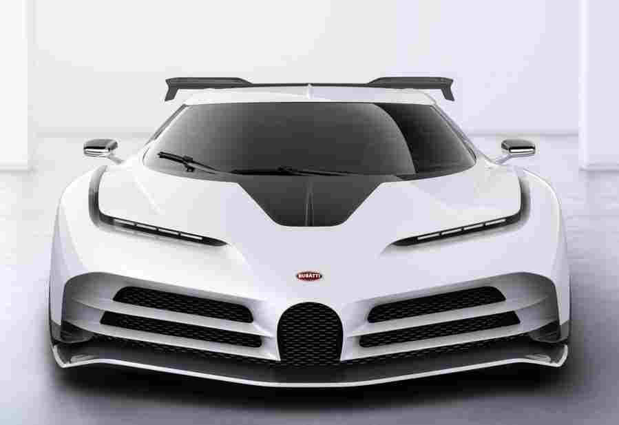 BUGATTI Centodieci 6647 34 Car A4 Photo Print