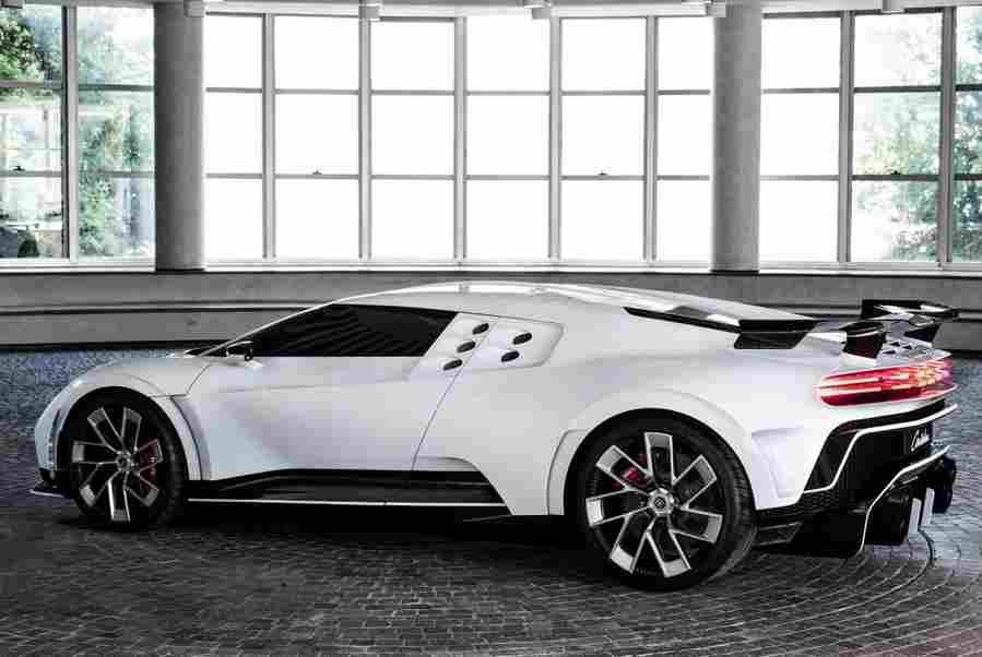 BUGATTI Centodieci 6647 4 Car A4 Photo Print