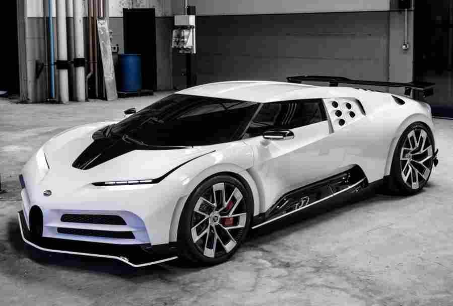 BUGATTI Centodieci 6647 5 Car A4 Photo Print