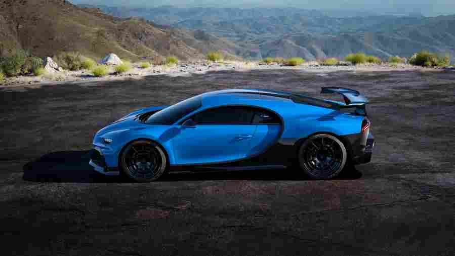 BUGATTI Chiron Pur Sport 6771 10 Car A4 Photo Print