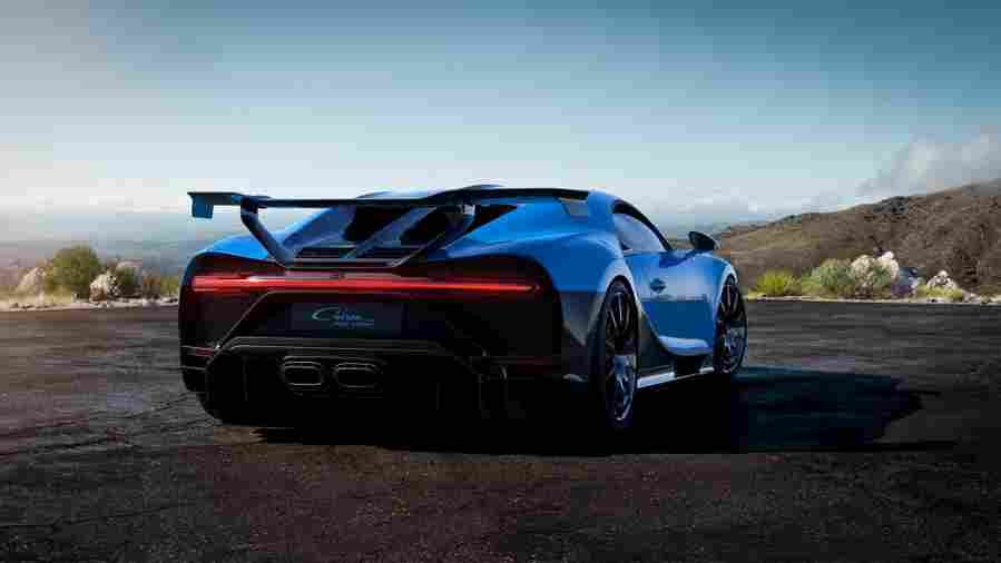 BUGATTI Chiron Pur Sport 6771 12 Car A4 Photo Print