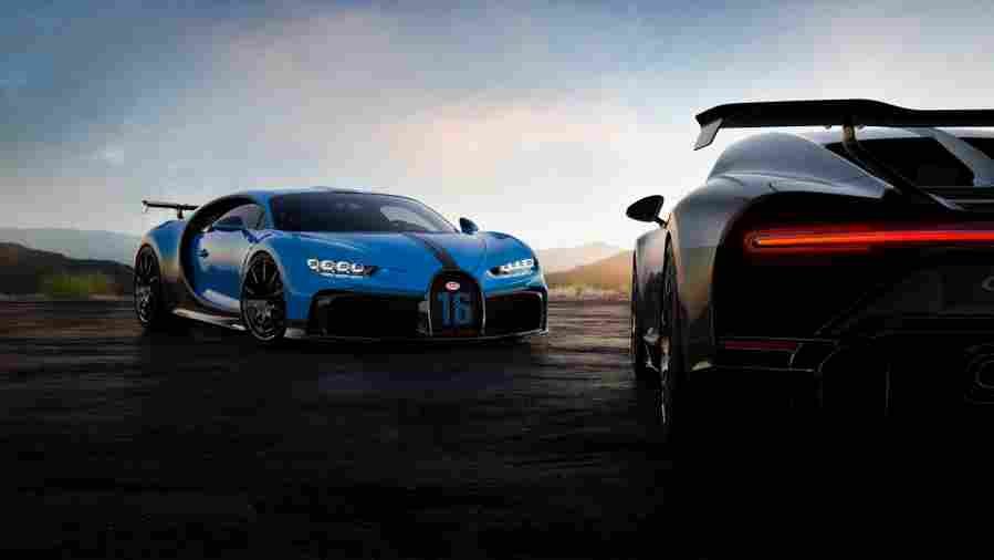 BUGATTI Chiron Pur Sport 6771 14 Car A4 Photo Print
